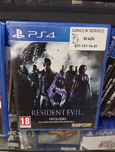 resident evil 6: PS4 üçün Resident Evil 6 oyunu - Platforma: PlayStation 4 (PS4) - — 1