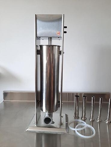 Kolbasa, sosiska aparatları: Kolbasa sosiska dolduran makina. Bu maşınlar paslanmayan poladdan — 15