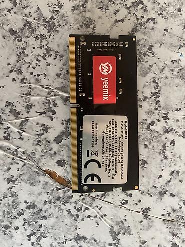 Noutbuk komponentləri: YEEMIX 4GB DDR4 SODIMM RAM – Yeni, 0 məhsul 💾 Marka: YEEMIX 🧠 Tutum — 3