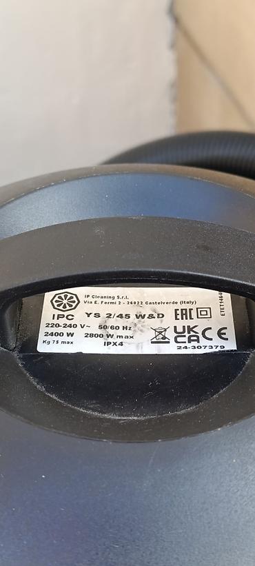 IPC YS 2/45 W&D Peşəkar Yaş və Quru Sənaye Tozsoranı (Made in lalafo.az -da — 5 IPC YS 2/45 W&D Peşəkar Yaş və Quru Sənaye Tozsoranı (Made in — 5