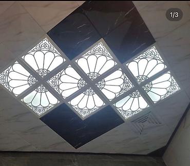 Asma tavanlar: Alminyum asma tavanların geniş çeşidləri var yeni model keram rənginə — 5