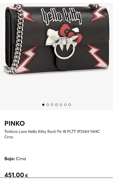 Torbe: PINKO torbica Love Hello Kitty Rock. Kolaboracija sa Hello Kitty — 3