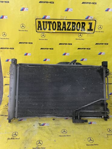 вентилятор охлаждения радиатора: Радиатор кондиционера на Mercedes Benz w203 привозной из Японии с