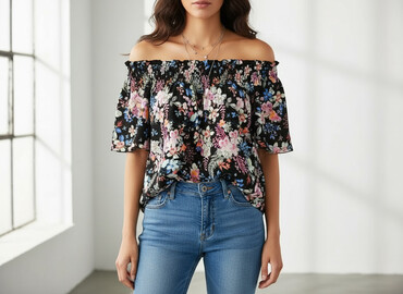 reserved bluzki z krótkim rękawem: House, Women's blouse, size XS