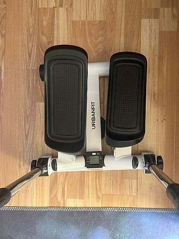 Спорт жана эс алуу: Степпер UrbanFit с поручнями - Компактный кардиотренажёр для дома. - — 3