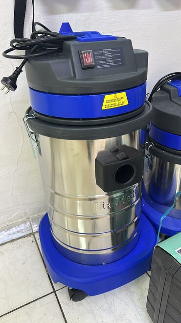 Строительные пылесосы: Пылесос 60 литр 2 моторный Оригинал Промышленный пылесос — 14