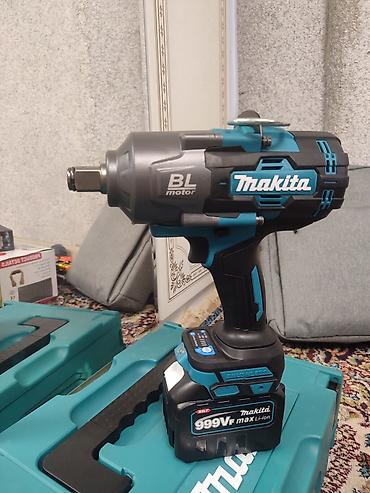 электро шиты: Аккумуляторный ударный гайковерт Makita (серия BL motor, бесщеточный) — 1