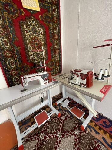 кухонное оборудование для кафе: Промышленный швейный комплект DULIPU MACHINE Состав: - Прямострочная