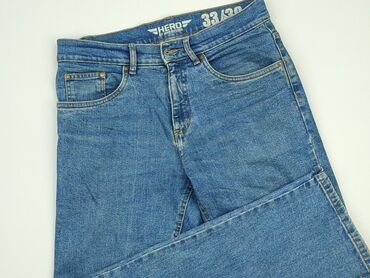 bluzki granatowa z koronką: Jeans, XL (EU 42), condition - Good