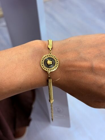 Bijuteriya dəstləri: Qızılı rəngli aksesuarlar seti – paslanmayan poladdan (316L) — 12