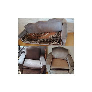 Divanlar: Divan 2 kreslo. Qiymet 90 azn. Divan acilir bazalidir. Ünvan Zığ — 1