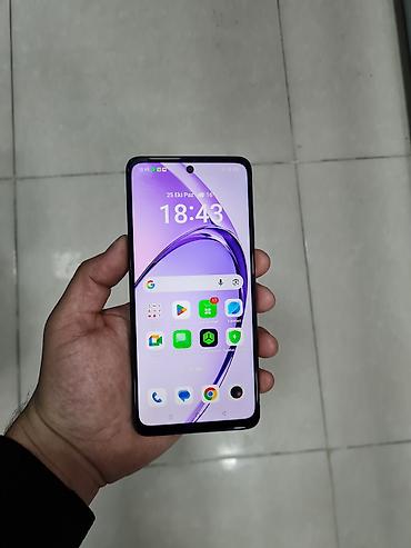 a4 vərəqi qiyməti: Oppo A3, 128 GB, rəng - Qara, Sensor — 1