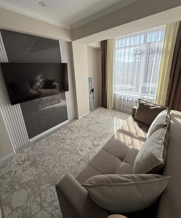 квартира с подсления: 1 комната, 49 м², Элитка, 9 этаж, Дизайнерский ремонт
