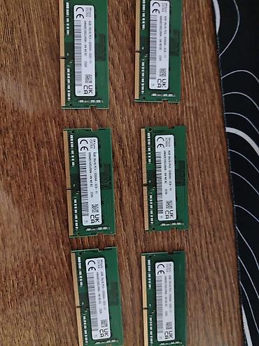 ucuz noutbuklar: SK hynix laptop RAM modulları – 6 ədəd - Model: SK hynix — 2