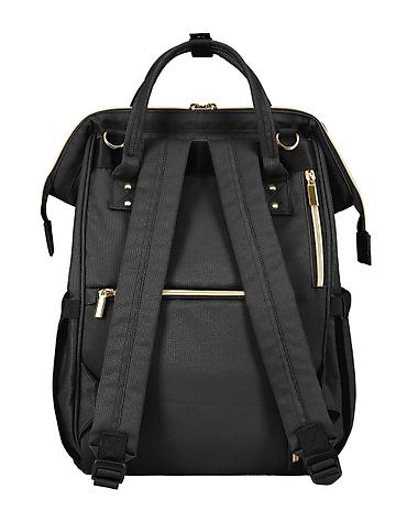 cetti patike: KikkaBoo Torba za mame Siena premium black/gold Šifra proizvoda: KKB2 — 10