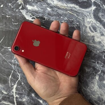 списанные айфоны: IPhone Xr, Колдонулган, 64 ГБ, Кызыл, 78 %