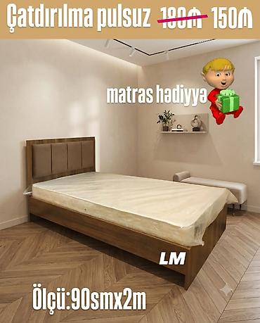 carpayı doşəyi: Yeni, Təknəfərlik çarpayı, Matras ilə — 2