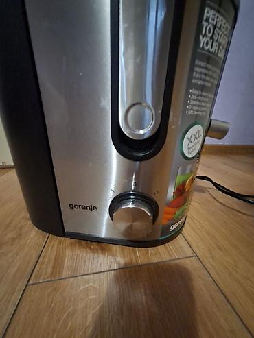 rerna sa 2 ploce: Gorenje sokovnik – centrifugalni - Snaga motora: snažan, sa više — 5