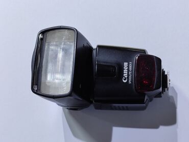 кольцевая лампа б у: Вспышка кенон 430 II
скоростной 
всё отлично работает
