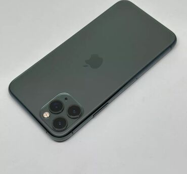 хорошие телефоны: IPhone 11 Pro, Б/у, 256 ГБ, Space Gray, Защитное стекло, 79 %