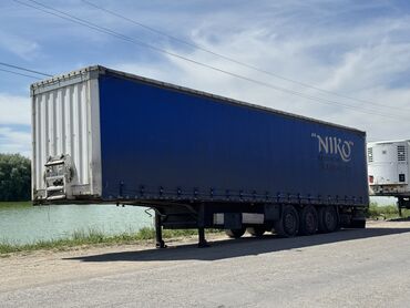 грузовой полуприцеп: Прицеп, Krone, Тентованный, от 12 т, Б/у