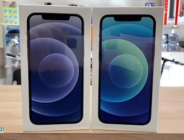 Apple iPhone: IPhone 12, 128 GB, Mavi, Kredit, Barmaq izi, Face ID