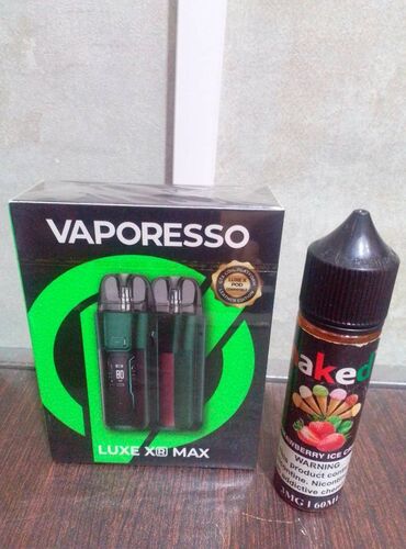Qəlyan, vayp və aksesuarları: Təzə 👉Bağli Salafan Qutuda, +60ml.Yağ Hədiyyə-Vaporesso XR max 80w — 3
