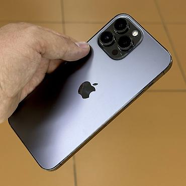 Apple iPhone: IPhone 13 Pro Max, Б/у, 256 ГБ, Space Gray, Коробка, Наушники, Чехол, 83 % — 8