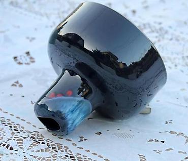 Ostali antikviteti: Art Deco vaza Fat Lavas Mid Century West Germany 1,6kg! — 10