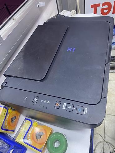 x printer: Katric doldurulmaldı Canon PIXMA E414 çoxfunksiyalı cihaz tam iştək — 3