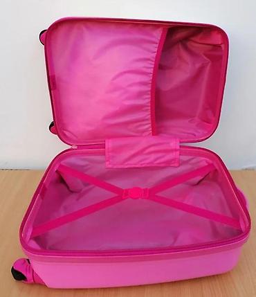 Rančevi, torbe i koferi: Dečiji set kofera sa motivima princeza - Set od 3 dela: tvrdi kofer — 12