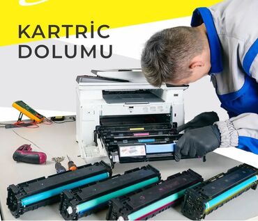 ремонт холодильного оборудования: Səyyar Katric dolumu xidməti.Çoxfunksiyalı printerlər üçün