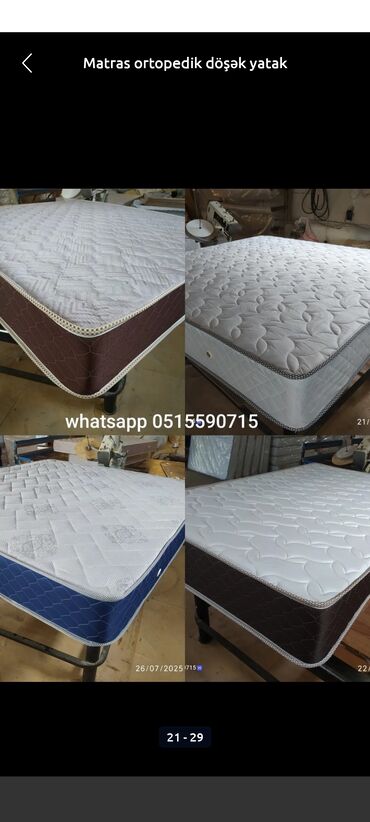 Matraslar: Yeni, Ortopedik matras, İki nəfərlik — 6