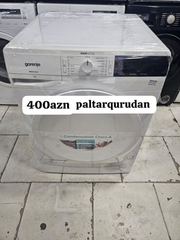Paltaryuyan maşınlar: Paltaryuyan maşın Gorenje, 7 kq, İşlənmiş, Qurutma var, Ünvandan götürmə, Ödənişli çatdırılma