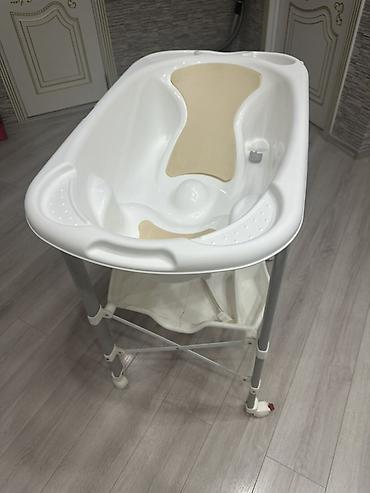 Детская мебель: Uşaq üçün vannalı dəst – rahat stendlə - Ergonomik plastik uşaq — 3