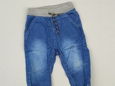 jeansy boyfriendy: Spodnie jeansowe, Cool Club, 9-12 m, stan - Bardzo dobry