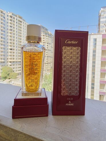 Ətriyyat: Cartier brendindən "Oud & Ambre" ətri, kəhrəba və oud notlarının