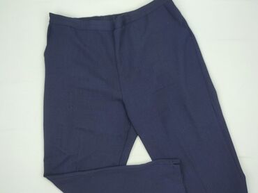 reserved spodnie z szerokimi nogawkami: Material trousers for women, size 4XL (EU 48)