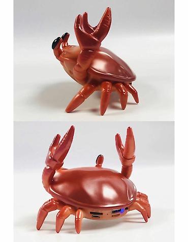 Техника и электроника: 🦀 Портативная Bluetooth-колонка «Краб» с держателем для телефона и — 4