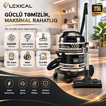 ремонт пылесоса цена: Tozsoran Lexical yüksək keyfiyyətli tozsoran 2200 Watt 25 litr — 1