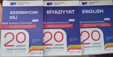 3 cü sinif ingilis dili testi: Buraxılış imtahanına hazırlaşmaq üçün hazırlanmış bu kitablar