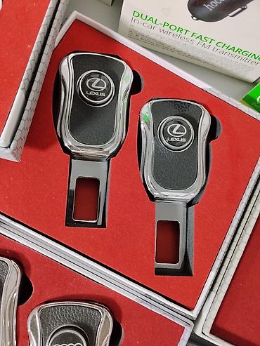 Держатели для автомобильных ремней безопасности с логотипом Lexus