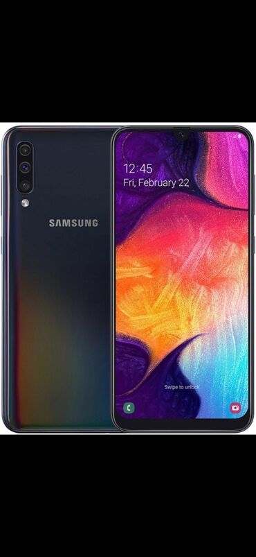 Samsung: Samsung A50, Б/у, 64 ГБ, 2 SIM