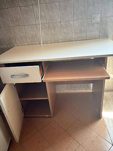 ikea ormari za sobu: Radni/računarski sto sa fiokom, ormarićem i izvlačnom policom za — 1