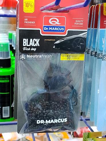 Аксессуары для салона: Ароматизатор воздуха Dr. Marcus Black Fresh Bag. - Формат: мешочек с — 1