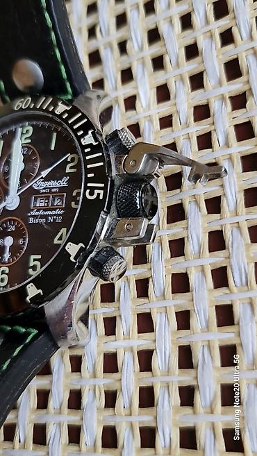 Ručni satovi: Ingersoll Bison No.12 – automatski muški sat - Mehanizam: automatic — 7