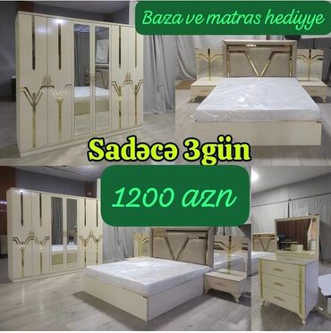 yataq mebeli dəst: Orginal fabrik istehsali yataq mebeli *1200 azn* Yenidir,fabrikden