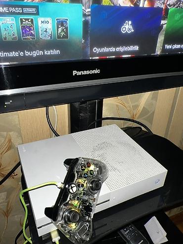 Xbox One: Xbox One S (ağ rəng) 500Gb 36 Oyun 2 Cd Ufc4+Fifa19 Gamepass deyil — 1