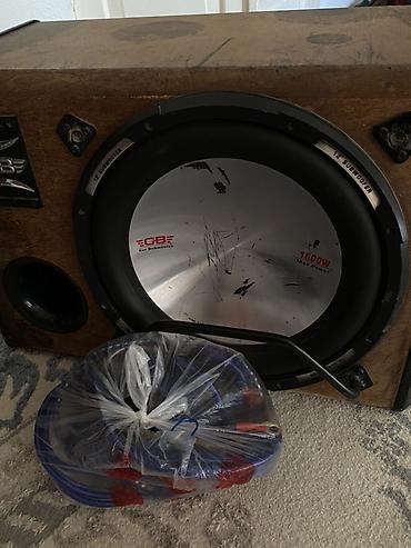 Автосабвуфер GB (Car Subwoofer) в корпусе с встроенным усилителем