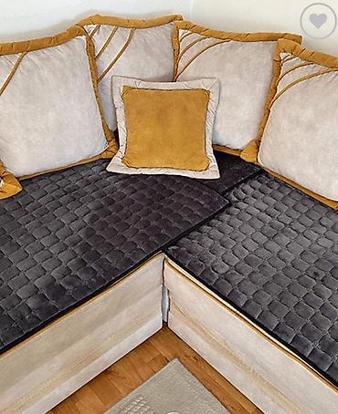 Prekrivači za nameštaj: Set od 3 plisana flekera 3000 din 
Dimenzije:70x70,
70x150,70x200 — 13